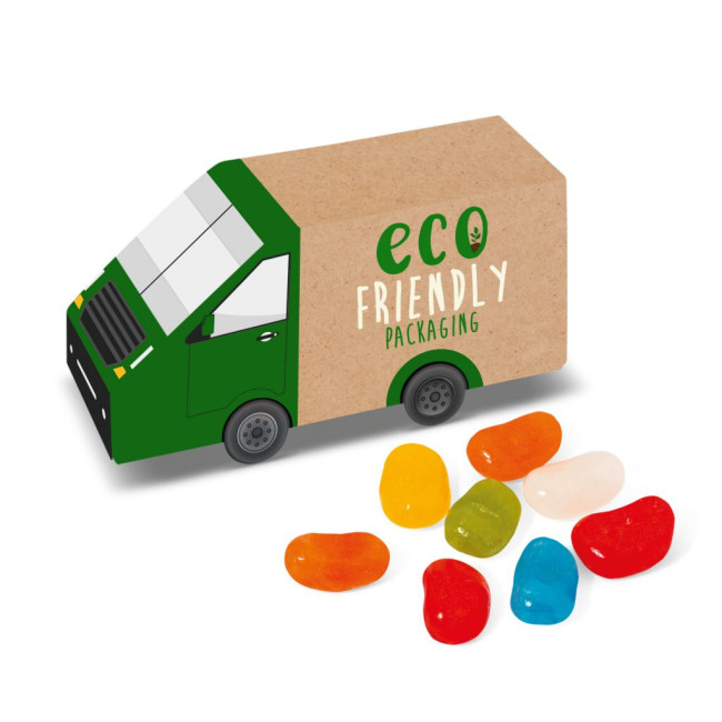 Custom Printed Eco Van Box Jolly Beans - Image 1