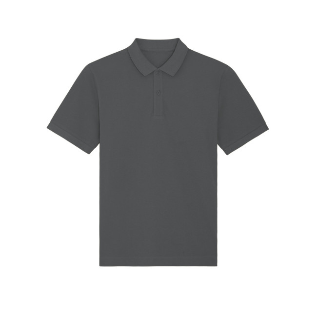 Custom Printed 100% Organic Prepster Unisex Polo Shirt - Image 1