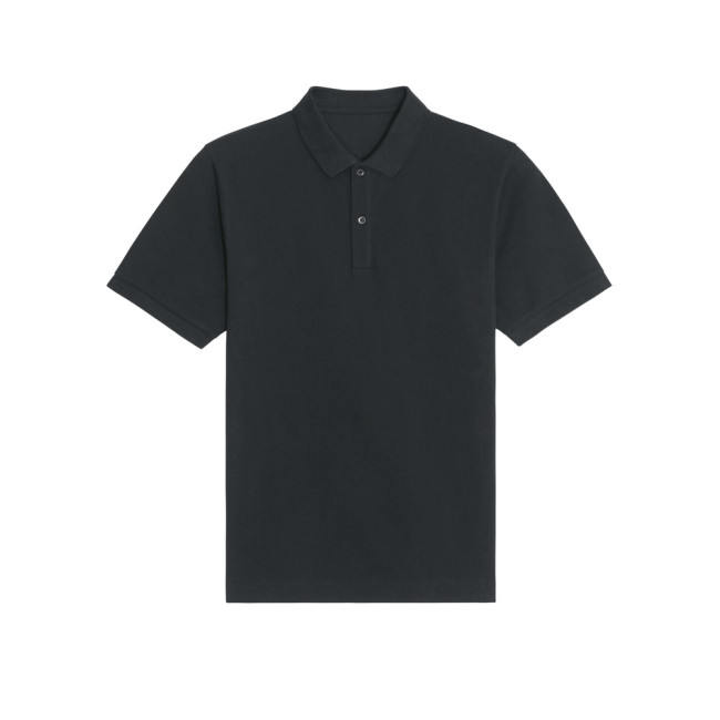 Custom Printed 100% Organic Prepster Unisex Polo Shirt - Image 2