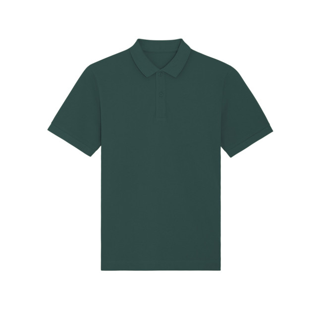 Custom Printed 100% Organic Prepster Unisex Polo Shirt - Image 8