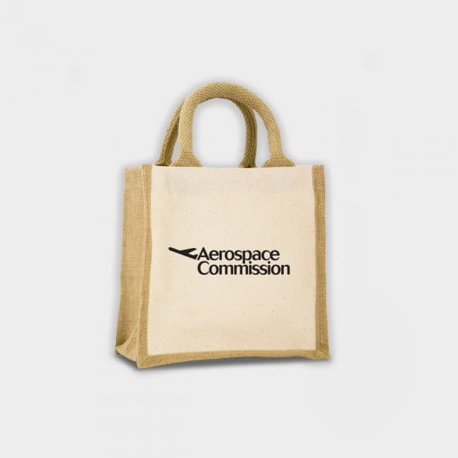 Custom Printed Green & Good Hereford Bag - Cotton & Jute