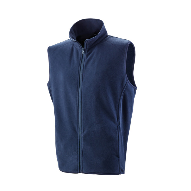 Custom Printed Microfleece Gilet - Image 4