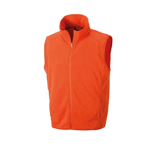 Custom Printed Microfleece Gilet - Image 5