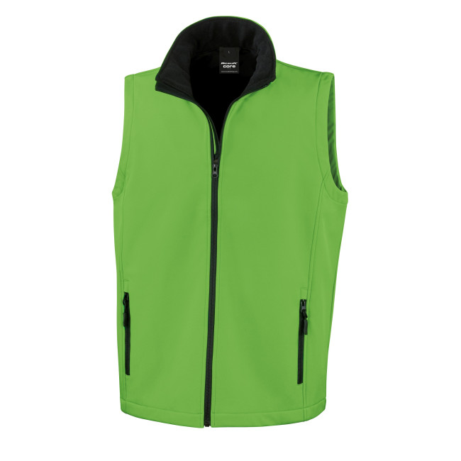 Custom Printed Result Printable Softshell Bodywarmer - Image 6