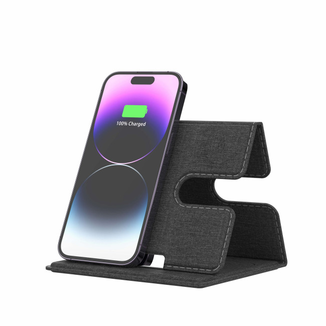 Custom Printed 3-in-1 Foldable Wireless Charging Stand