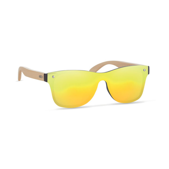 Custom Printed Sunglasses With Mirrored Lens - Image 1