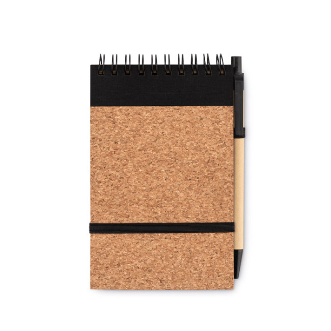 Custom Printed A6 Cork Notebook With Pen