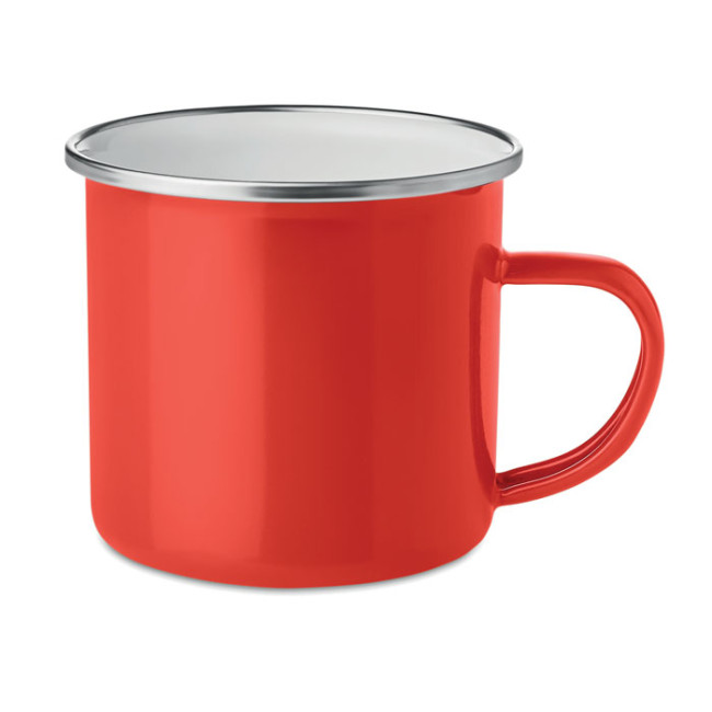 Custom Printed Metal Mug With Enamel Layer - Image 1