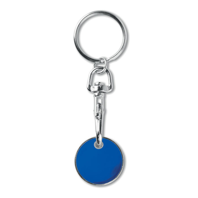 Custom Printed Keyring Token (Euro) - Image 1