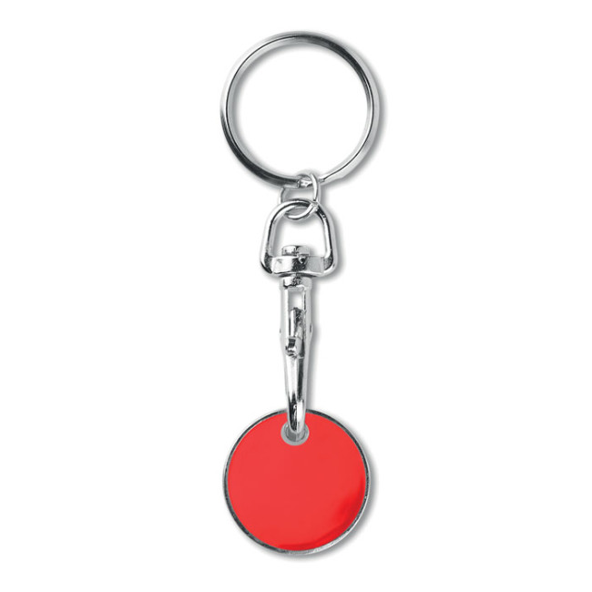 Custom Printed Keyring Token (Euro) - Image 2