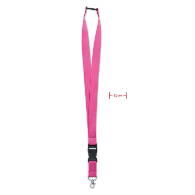 Custom Printed Lanyard With Metal Hook 25mm - Image 3