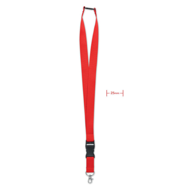 Custom Printed Lanyard With Metal Hook 25mm - Image 4