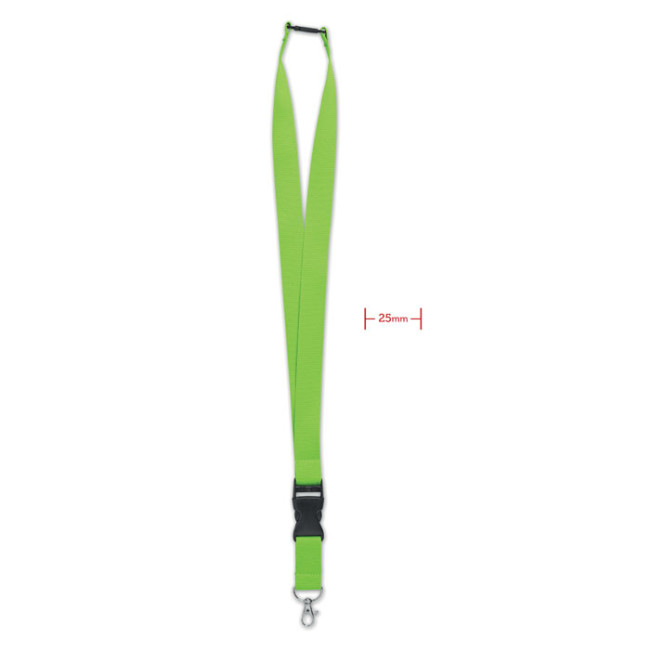 Custom Printed Lanyard With Metal Hook 25mm - Image 5