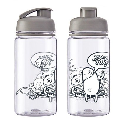 Custom Printed Aqua Active 500ml Tritan Sports Bottle - Image 4