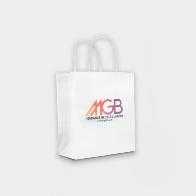 Custom Printed Green & Good Mini Kraft Paper Bag Digital Print - Sustainable Paper - Image 5