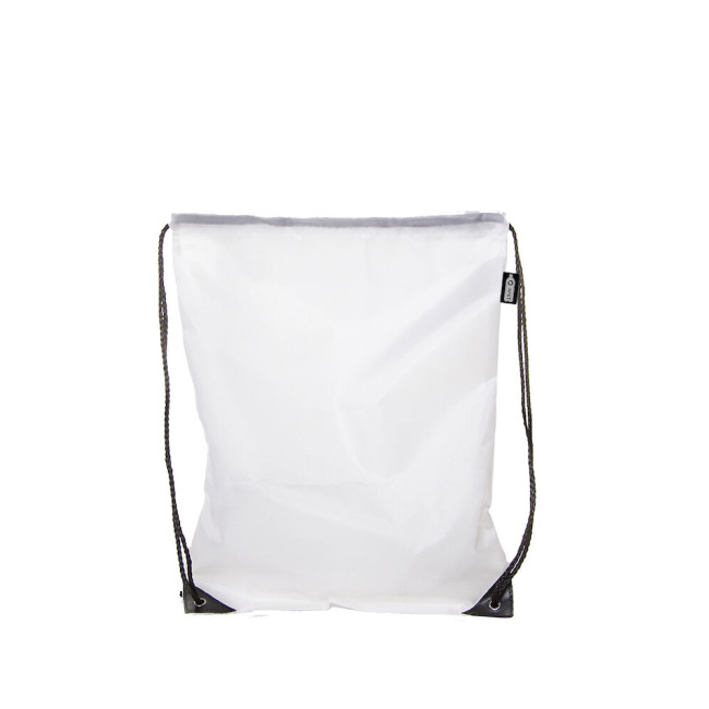 Custom Printed RPET Drawsting Bags - Image 1