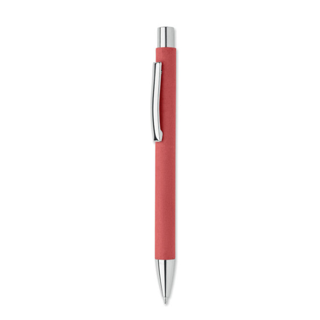 Custom Printed Recycled Paper Push Ball Pen - Image 2