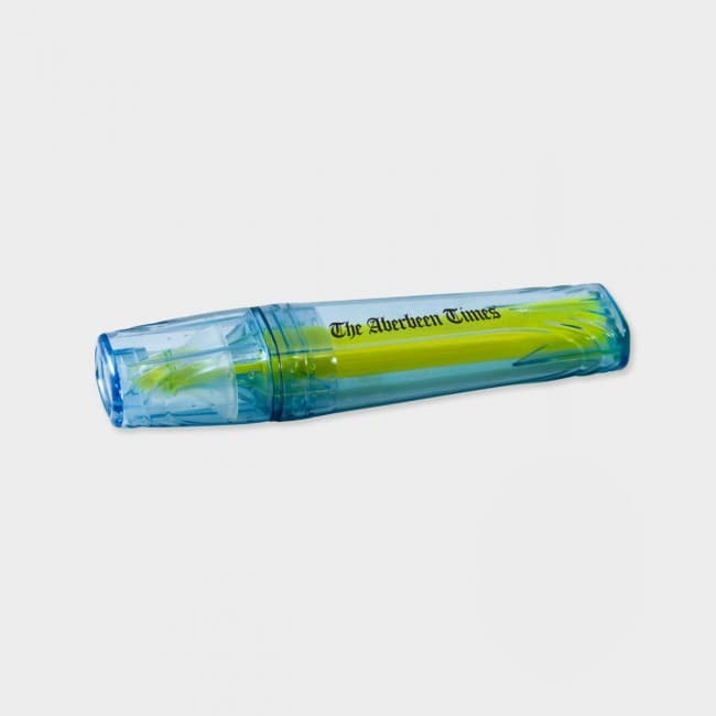 Custom Printed Green & Good Highlighter Pen - Recycled PET - Image 3