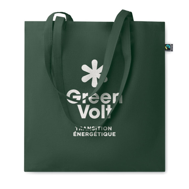 Custom Printed Fairtrade Cotton Shopping Bag 140Gr/m² - Image 5