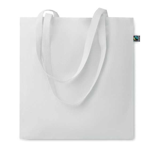 Custom Printed Fairtrade Cotton Shopping Bag 140Gr/m² - Image 3