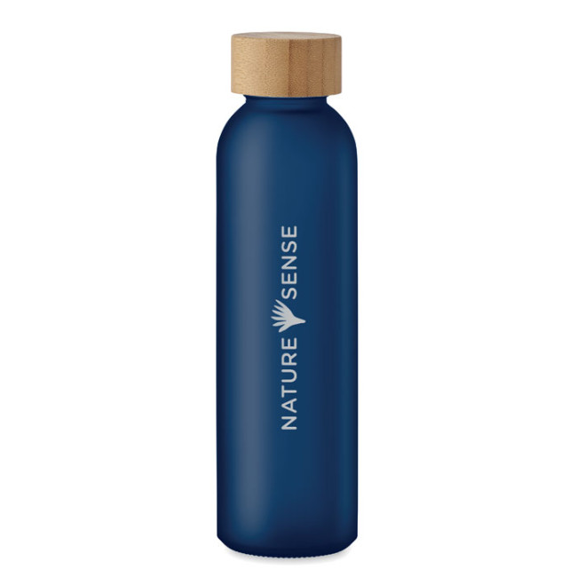 Custom Printed Frosted Glass Bottle 500ml - Image 3