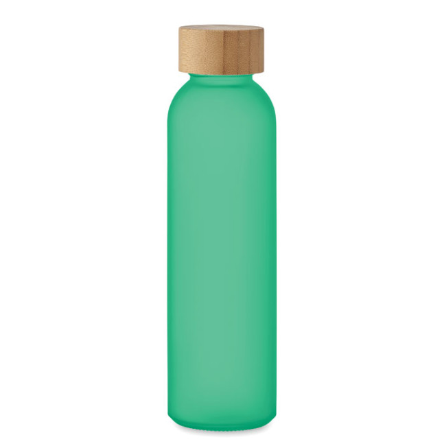 Custom Printed Frosted Glass Bottle 500ml - Image 4