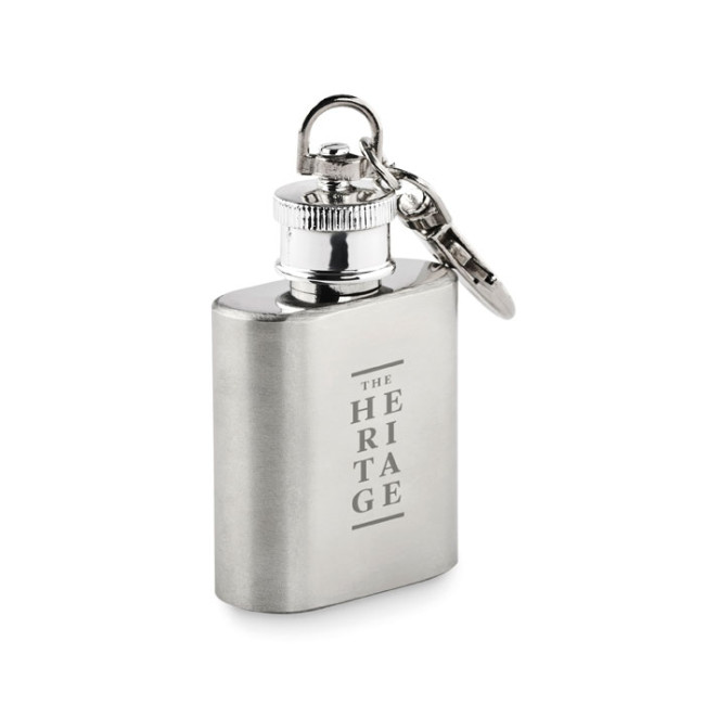 Custom Printed Hipflask Key Ring