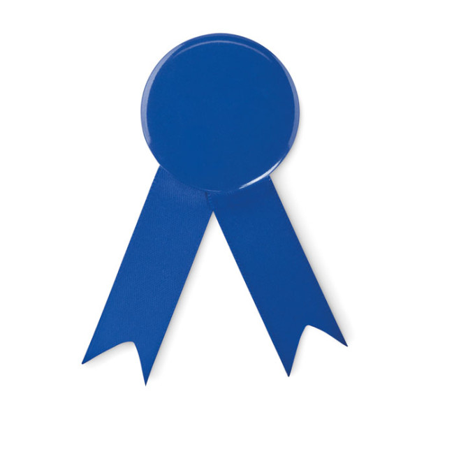 Custom Printed Ribbon Style Badge Pin - Image 4