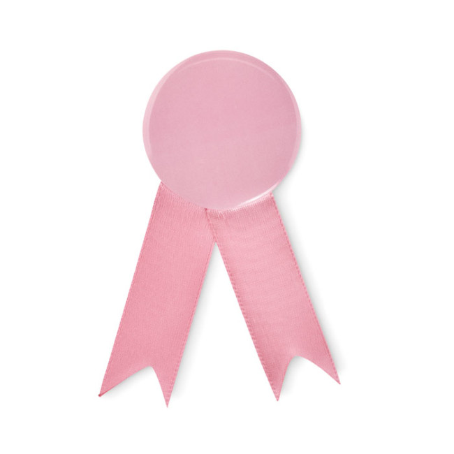 Custom Printed Ribbon Style Badge Pin - Image 5