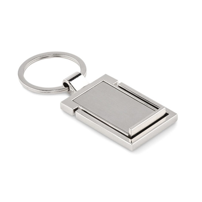 Custom Printed Metal Key Ring Phone Stand - Image 2