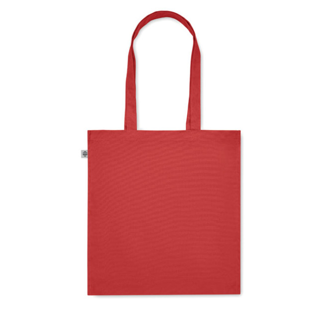 Custom Printed Organic Cotton Shopping Bag - Image 2