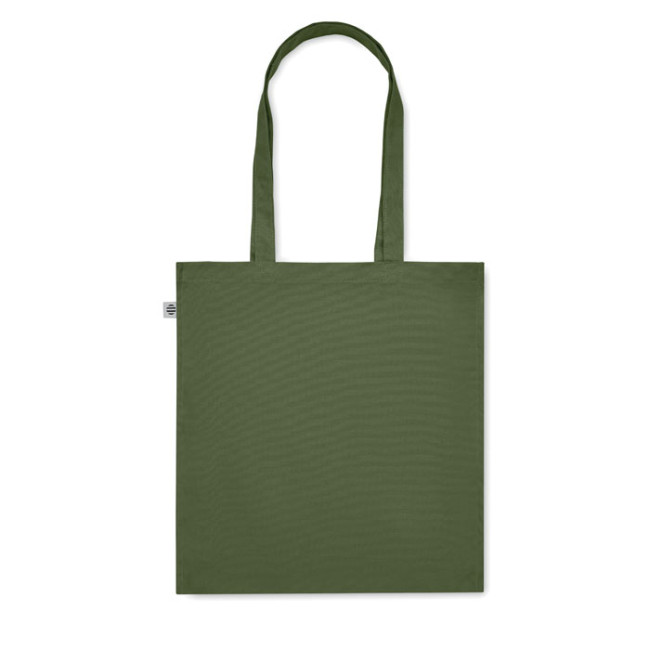 Custom Printed Organic Cotton Shopping Bag - Image 1