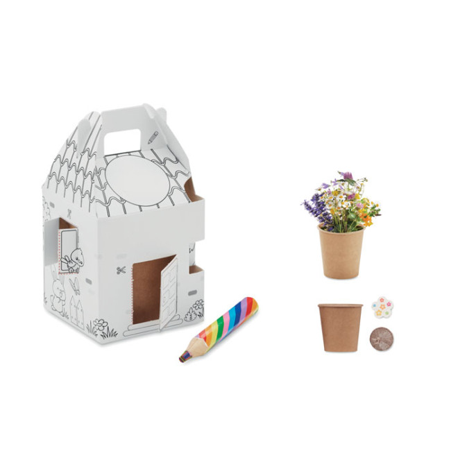 Custom Printed House Shaped Seeds Grow Set - Image 2