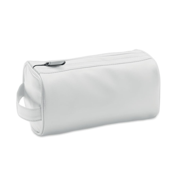 Custom Printed Soft PU Cosmetic Bag And Zipper - Image 2