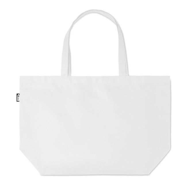 Custom Printed 600D RPET Large Shopping Bag - Image 2