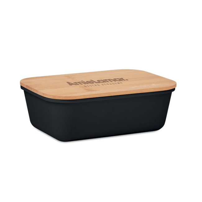 Custom Printed Lunch Box With Bamboo Lid - Image 1