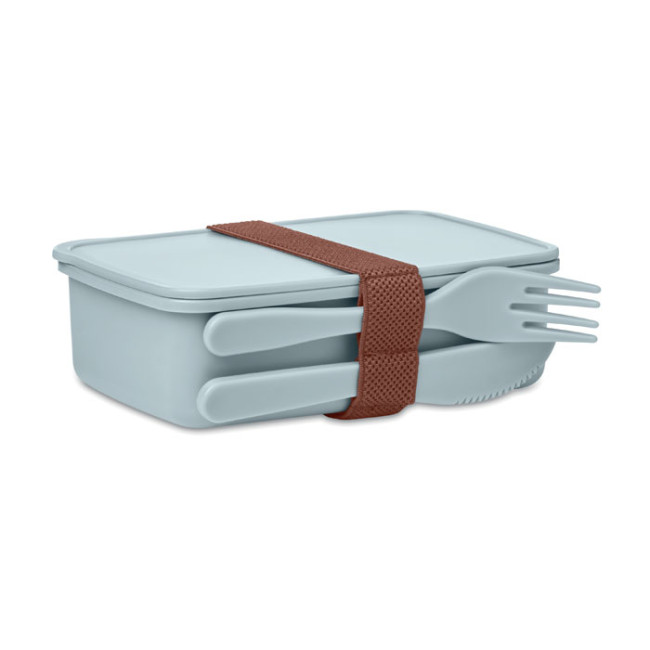 Custom Printed Lunch Box With Cutlery - Image 4