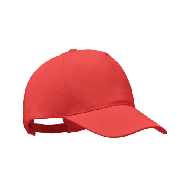 Custom Printed Organic Cotton Baseball Cap - Image 4