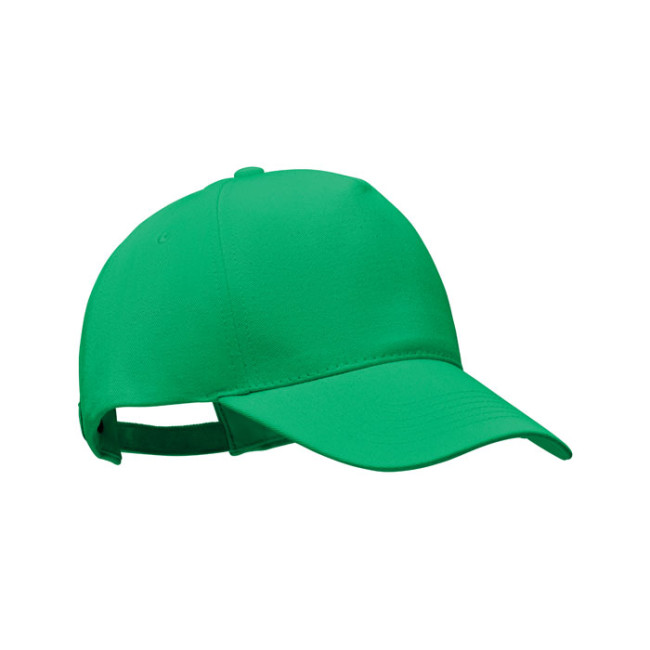 Custom Printed Organic Cotton Baseball Cap - Image 3