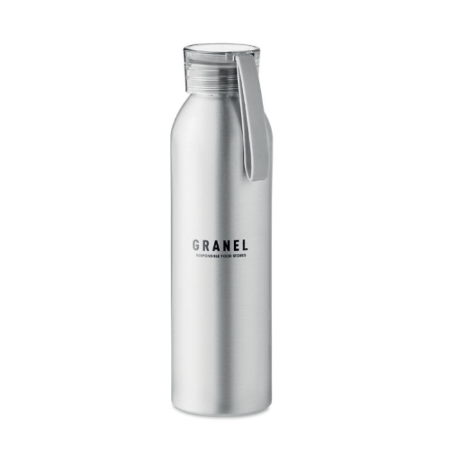 Custom Printed Recycled Aluminum Bottle 600ml - Image 2