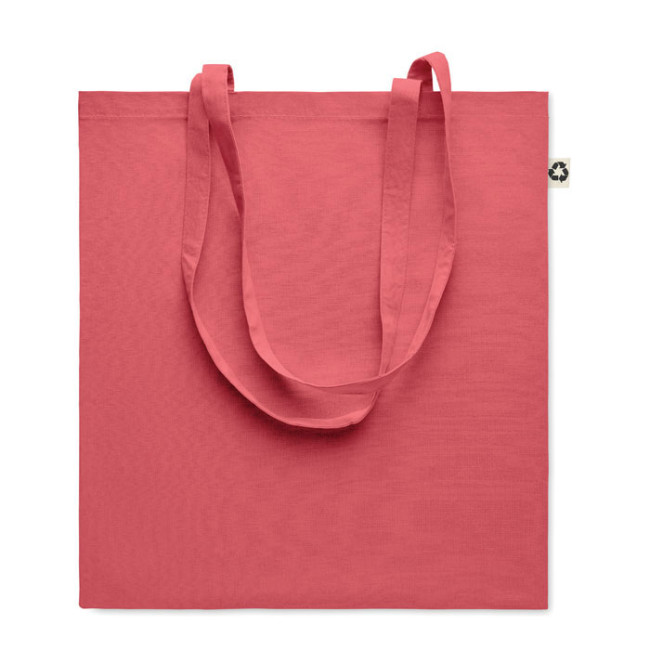 Custom Printed Recycled Cotton Shopping Bag - Image 2