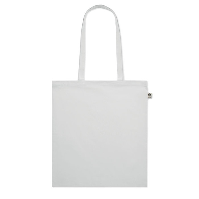 Custom Printed Organic Cotton Shopping Bag - Image 1