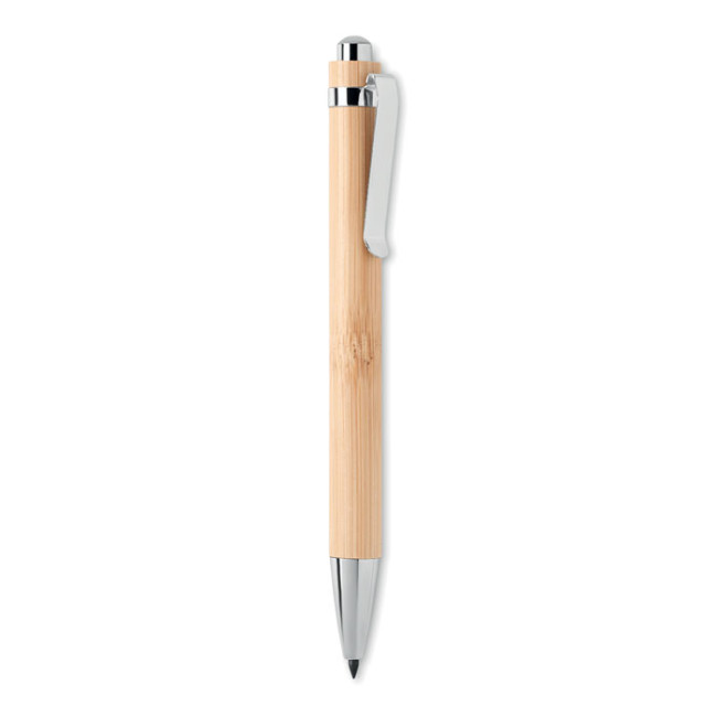 Custom Printed Long Lasting Inkless Bamboo Pen