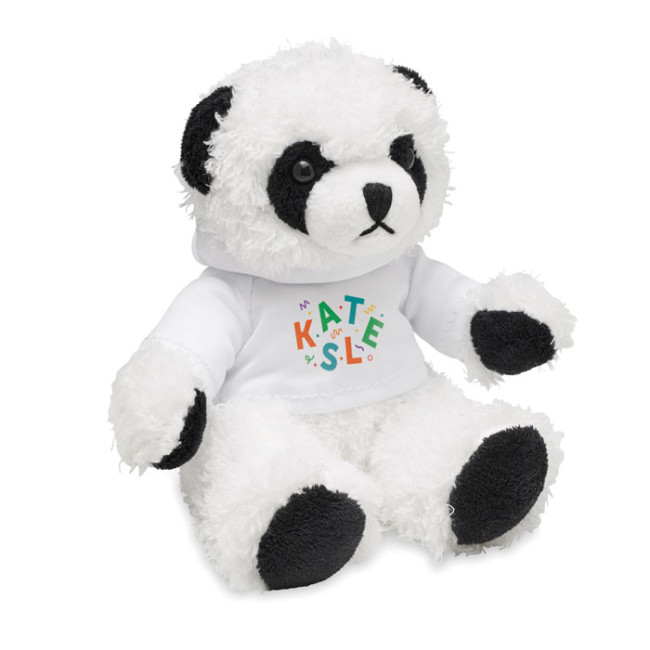 Custom Printed Panda Plush