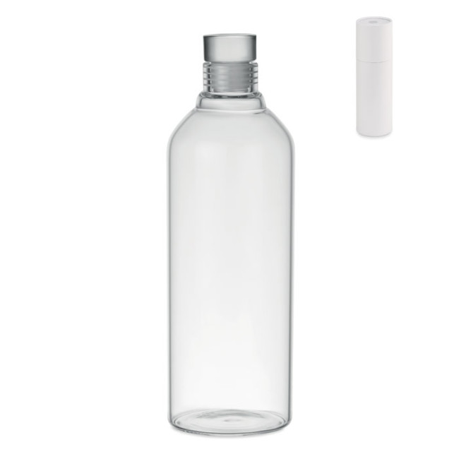 Custom Printed Borosilicate Glass Bottle 1L