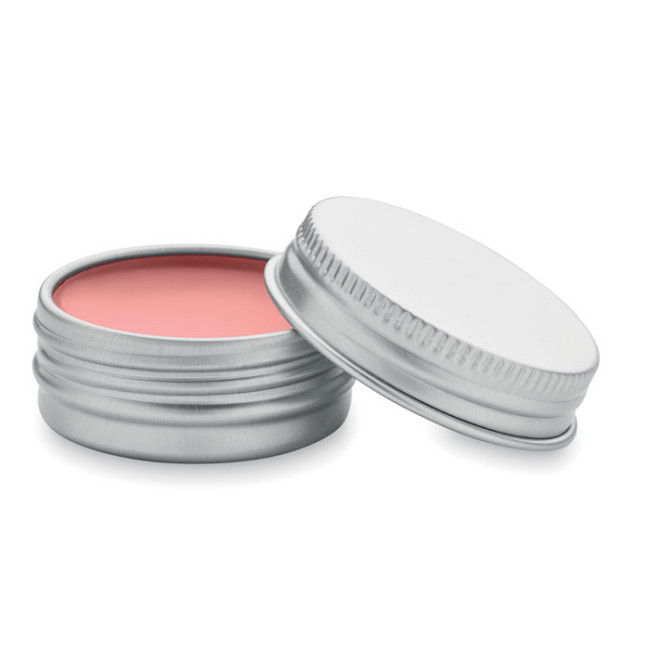 Custom Printed Vegan Lip Balm In Round Tin - Image 1