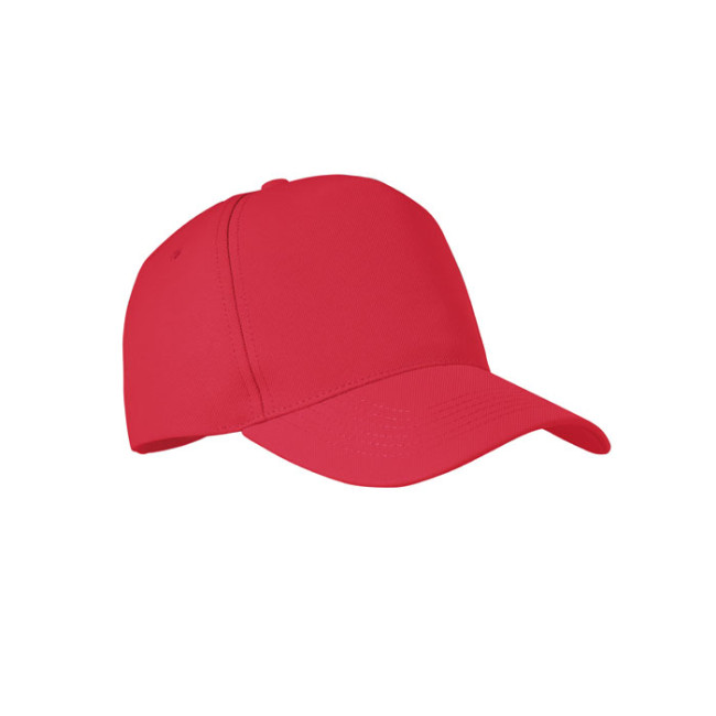 Custom Printed RPET 5 Panel Baseball Cap - Image 1