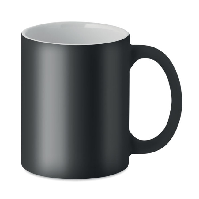 Custom Printed Matt Coloured Mug 300ml - Image 1