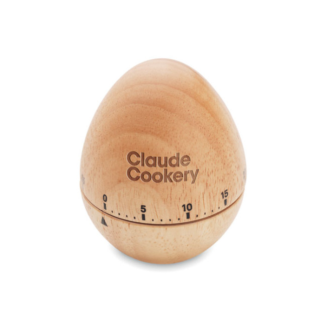 Custom Printed Pine Wood Egg Timer