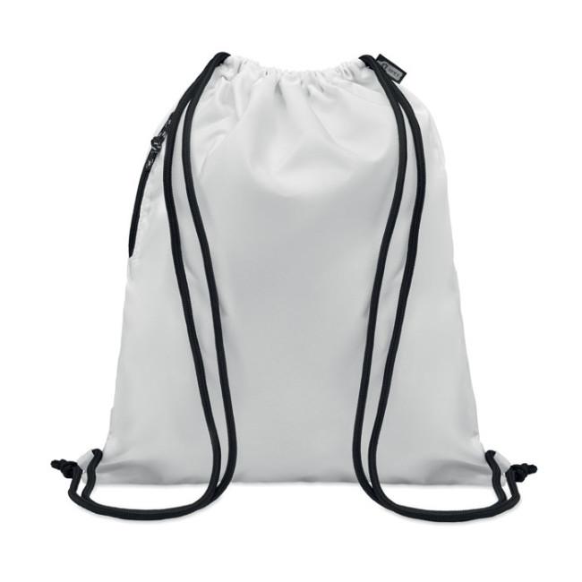 Custom Printed Large Drawstring Bag 300D RPET - Image 3